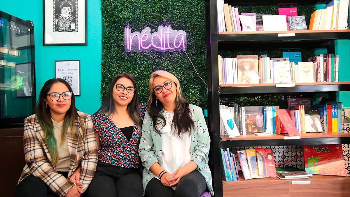 Inédita, una librería feminista en Puebla